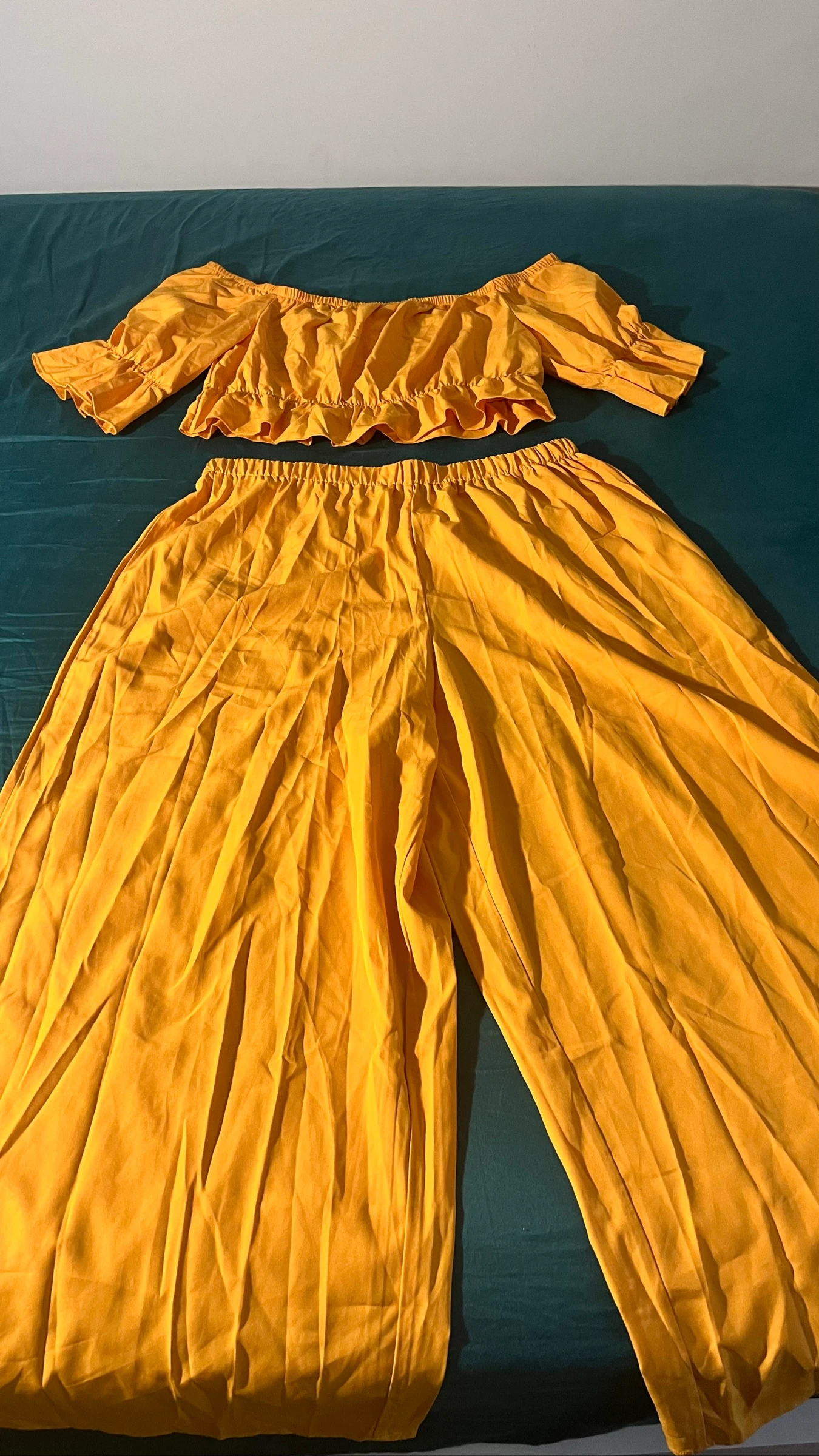 Juego de 2 Piezas Amarillo Brillante – photo 2
